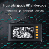 Cámara De Endoscopia Industrial 1080P HD Impermeable IP67 Inspección Borescope Desagüe Cámara Serpiente 8mm Pantalla 4.3 Pulgadas Para Automóviles - details 0