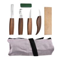 Cuchillo De Grabado De Madera Profesional Herramienta De Tallado Para Bricolaje Set De Herramientas Para Carpintería De Nogal - details 4