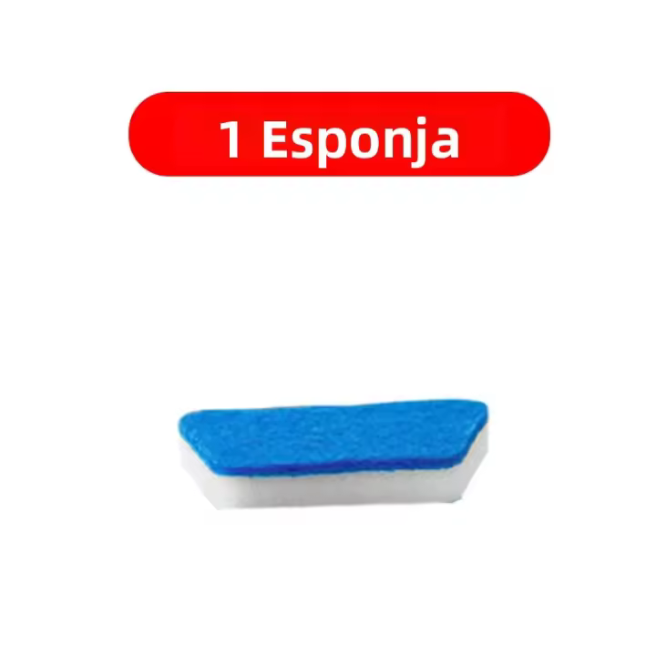 Cepillo De Limpieza Multifuncional Para El Baño Con Mango Largo Y Cabeza Trapezoidal Reemplazable Cepillo De Piso De Desinfección Eco-amigable Para El Hogar - 1