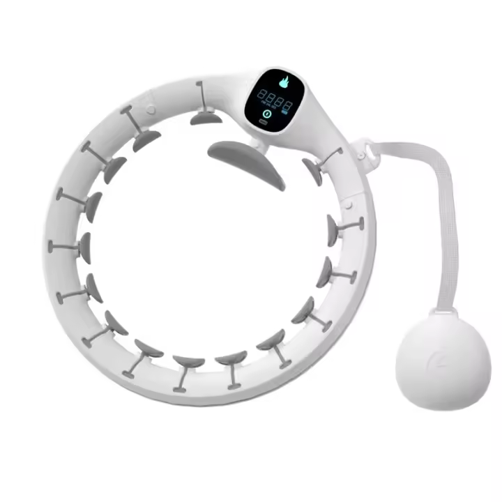 Anillo Deportivo Inteligente Con Pantalla LED Y Luz LED Para Masaje Y Fitness Ajustable Peso Para Ejercicio Y Pérdida De Peso Silencioso Para Mujeres Mayor De 6 Años - 1