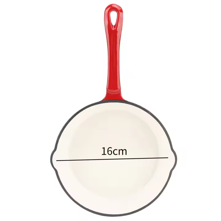 Sartén De Hierro Fundido Premium Antiadherente Para Huevos Y Carne Cocina En Inducción Y Estufa De Gaswarea Esmaltada - 1