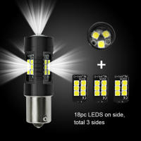 2Pcs 1156 BA15S P21W LED BAU15S PY21W BAY15D Lámpara De Auto Luz LED Para Coche 1157 P21/5W T25 T20 7443 3157 R5W 3030SMD Universal 12V/24V - details 12