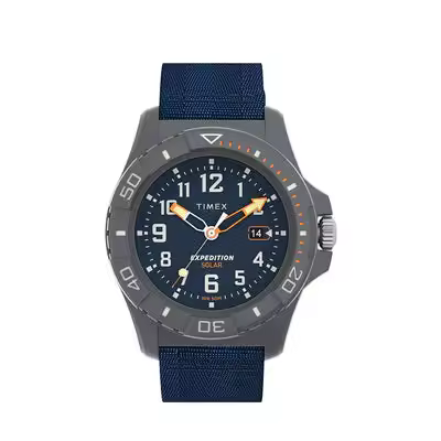 Reloj TIMEX Expedition North Freedive Ocean con correa de tela reciclada de 46 mm TW2V40300 Timex - 1