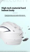 Casco De Motocicleta Transpirable Para Hombre Y Mujer Protección Solar De Cuatro Estaciones Parachoques Claro Antigolpes Resistente Al Viento - details 4