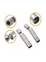 Adaptador De Llave De Encendido De Coche 14mm 16mm Universal Con Eje Flexible Magnético Y Pared Delgada 3/8" Herramienta De Mantenimiento Para Coche - details 5