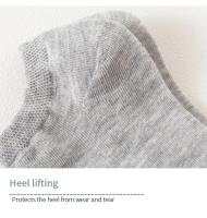 10 Pares De Calcetines Cortos Para Mujer En Color Sólido Transpirables De Malla Para Verano Deporte Calcetines De Barco Casual - details 5