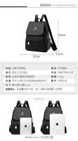 Mochipa de cuero para Mujer, mochila de moda, Bolso de viaje para Madre de Mediana - details 10