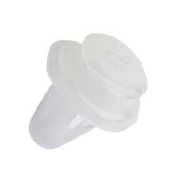 100pcs Clips De Parachoques Para Coche Universal 9mm Clavijas De Plástico Para Puerta Y Parachoques Fijación Automática - details 6