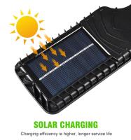 Lámpara Solar LED Exterior Impermeable Con Sensor De Movimiento 30/72COB Para Jardín Terraza Puerta De Garage Y Calle - details 8