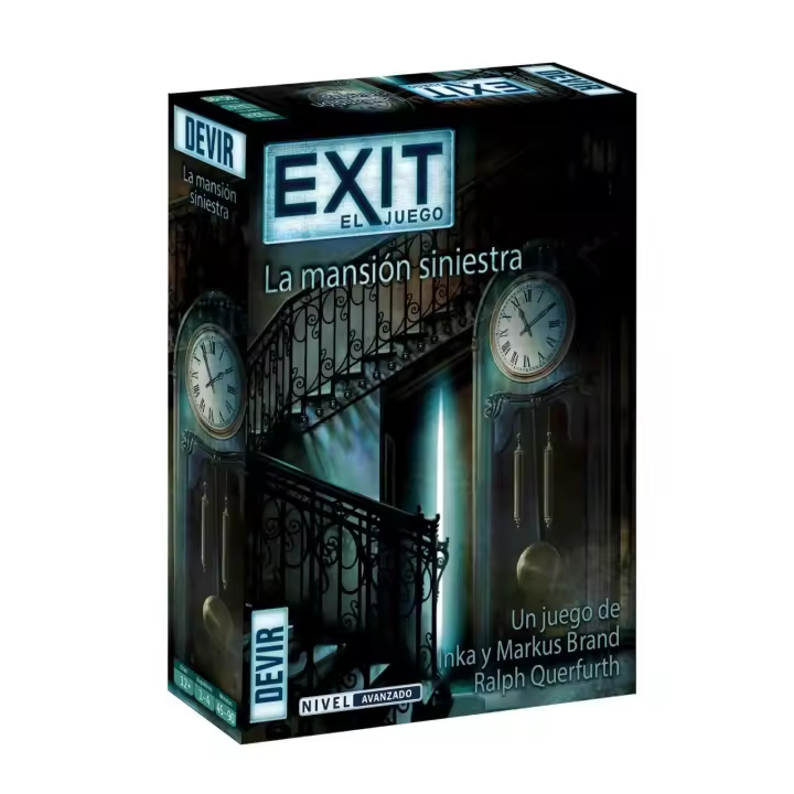 Exit 9 - La Mansión Siniestra Escape room Juegos de mesa Devir - 1