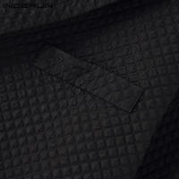 Blazer Casual Para Hombre Estilo Coreano INCERUN Texturizado Corto Para Fiestas De Color Sólido Talla S-5XL Moda Transversal - details 17