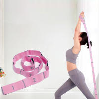 Banda De Resistencia Elástica Para Yoga Y Gimnasia Equipo De Entrenamiento Fitness Accesorios De Ejercicio Adecuado Para Cintura Brazos Piernas Y Abdomen - details 2