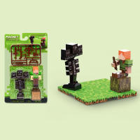 Bloques De Construcción Magnéticos Con Mini Figuras Y Animales Para Niños Y Niñas Tema MC Juguetes Educativos STEM Regalos Para Niños Y Niñas - details 16