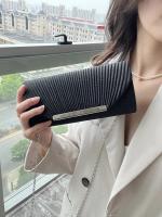 Bolso De Noche Elegante Y Moderno 2023 Para Novia Y Damas De Honor Cierre De Cadena Bolso De Mano Para Mujer Material Principal Poliéster Estilo Inglés - details 7