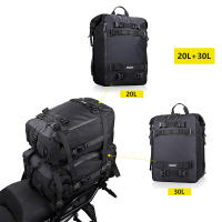 Bolsa Trasera De Motocicleta Impermeable De 30L 20L 10L Con Bolsa Interior Almacenamiento De Sillín Estuche De Motocicleta Equipaje - details 35