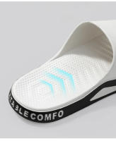 Sandalias De Hombre Para Interior Y Exterior Antideslizantes Verano Plataforma PVC Tallas Menores Que El Normal Slippers Trendy Externas Para Parejas - details 8