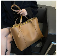 Bolso De Hombro Versátil De Cuero Suave Negro Minimalista Gran Capacidad Bolso De Tote Casual Para Mujer Estilo Inglés - details 40