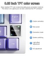Teclado Mecánico Ajazz Ak820 Con Estructura Gasket Soft Y Retroiluminación RGB Opcional Teclado Personalizado Para Juegos Y Oficina Regalo De Cumpleaños - details 8