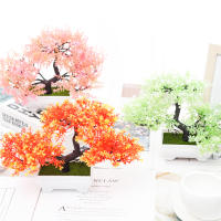 DociDaci Plantas Artificiales Bonsái Pequeño Árbol En Maceta Adornos De Falso Plantado Para Decoración De Hogar Y Bodas - details 3