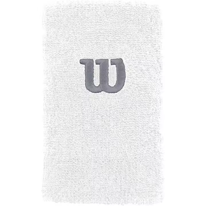Wilson Muñequera De Tenis Wilson Extra Wide Blanco - 1