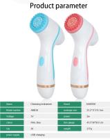Cepillo limpiador facial, limpiador facial, limpiador electrónico para el acné, sistema rotatorio de limpieza, limpiador rotatorio exfoliante eléctrico, resistente al agua, uso en el baño, batería recargable de larga duración, seguro para viajes de ocio - details 13