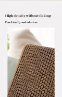Juguete Para Gatos Madera Resistentes Al Desgaste Y Rasguños Poste De Entrenamiento Para Uñas Sofá Juego De Madera Para Gatos - details 14