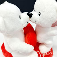 Peluche Parejas De Ositos Con Corazon Te Quiero 20 cm,Día de San Valentín,cm,fespu - details 1