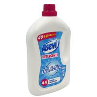 PACK DE 3 ASEVI Detergente Gel Activo 44 lavados - El detergente ASEVI GEL ACTIVO sirve para todo tipo de ropa, pero está específicamente diseñado para la ropa blanca. Sus agentes blanqueantes llenan de brillo y blancura tus prendas blancas. ASEVI ROPA !! - details 0
