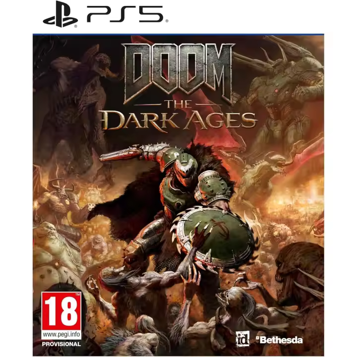 DOOM The Dark Ages PS5 PAL España - Juego Bethesda DOOM The Dark Ages para PS5 - Juego físico, nuevo, original, precintado - 1