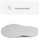 Zapatos Blancos Para Hombre Y Pareja Zapatillas Casuales De Patinaje Cómodas Moda Antideslizantes Suela Gruesa Tallas Grandes 39-47 - details 8