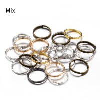 200pcs Anillos Abiertos Para Llaveros Con Doble Anillo Círculo Portador Conectores De Metal Para Joyería Y Manualidades - details 3