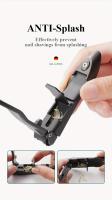Tijeras De Uñas Para Hombres Con Recogedor Ergonómico Y De Acero Inoxidable Resistente Para Recoger Las Uñas Cortadas - details 1