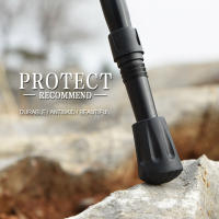 1-10Pc Punta De Bastón Antideslizante De Goma Para Palas De Trekking Protección Duradera Para Bastones De Caminar Accesorios De Bastón - details 7