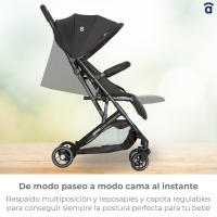 Asalvo Travel System Tumbuctu – Carrito de Bebé Multifuncional con Silla de Auto Grupo 0+, Reclinable, Ultraligero y Plegado Compacto - details 1