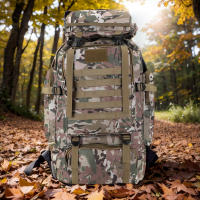 Mochila De Camuflaje 80L Respirable Y Cómoda Impermeable Y Resistente Al Desgaste Para Escalada Deportes Al Aire Libre Esquí Senderismo - details 2