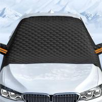 Cubierta De Nieve Para Coche Protección Contra El Frío Y La Congelación Parabrisas Delantero Sombrilla De Verano Material PVC Fleecy Para Invierno - details 6