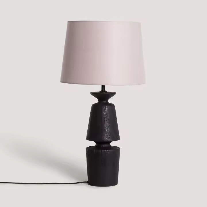 Lámpara de Mesa Madera Alaia ILUZZIA - 1