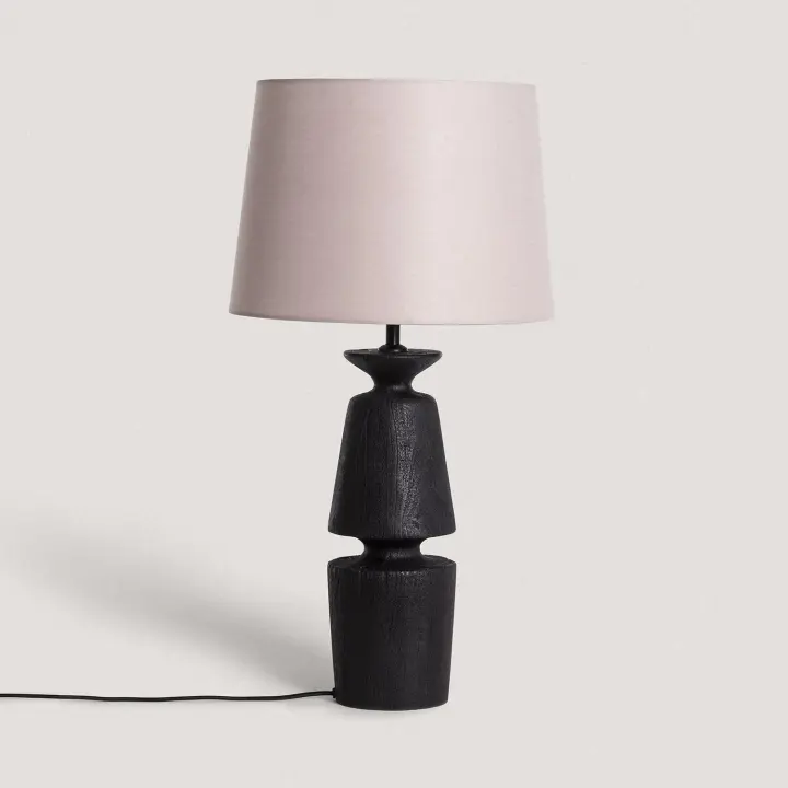 Lámpara de Mesa Madera Alaia ILUZZIA - 1