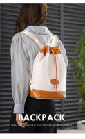 Mochila informal y versátil de tela Oxford para mujer, de gran capacidad, para viajes diarios, nueva mochila multicompartimento de cuero suave. - details 8