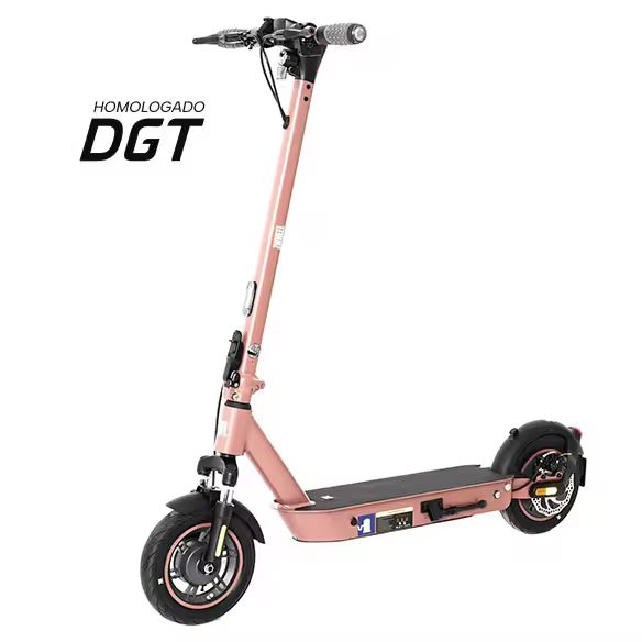 Zwheel zfox max roasted coffee patinete electrico motor 400w - homologado dgt - velocidad hasta 25km/h - autonomia hasta 50km - 3 modos de conduccion - carga maxima 100kg - ruedas 10” - 1