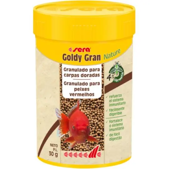 Sera Goldy Gran Nature - Alimento Granulado para Carpas Doradas Grandes - 1