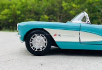 Maisto 1:24 Nueva 1957 Chevrolet Corvette Stingray Coupe Modelo De Coche De Aleación Decoración Artesanal Regalo Para Coleccionistas - details 6