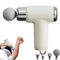 Handheld Muscle Massager, Electric Back and Body Massager, Percussion Muscle Massage Machine with Adjustable Intensity, Ideal for Athletes and Full-Body Relaxation, 3.43x3.43x2.8 in - details 0