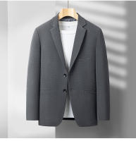 Traje De Lana De Alta Gama Para Hombre 2025 Chaqueta De Negocios Casual Elegante Tres Piezas Adecuado Para Fiestas Y Ocasiones Elegantes - details 27