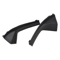 Panel Decorativo De Hoja Para Nissan Tiida 05-10 Placa Guía De Bordado Inferior Del Parabrisas Material TPE Color Negro - details 6