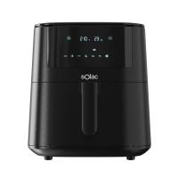 Solac - Freidora sin Aceite Airfryer 7 Litros  11 menús  Air Fryer 40-200º  1.650 Watios  Antiadherente  Apta lavavajillas  Panel control táctil multifunción  Programable Temporizador  Freidora Aire  Color Negro - details 0