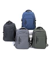 J.S ONDO MOCHILA TIPO TELA PARA HOMBRE Mochila Escolar Mochila de Viaje Negocios Trabajo Diario Antirrobo Impermeable Grande Mochila Ordenador CLASICO 19pulgadas - details 0