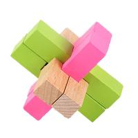 Juego De Puzzle Interlocking De Madera 3D IQ Brain Teaser Kong Ming Lock Lu Ban Para Adultos Y Niños Juguete De Desafío Mental - details 7