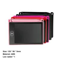 Tablero De Dibujo Electrónico Portátil Para Niños 4.4 Pulgadas Pizarra De Arena Monocromática Juguete De Graffiti De Plástico Sin Pinturas - details 4