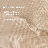 Bayeta de Microfibra 12,24 48 Unidades de Seca Vajillas o Cubertería Paños de Punto Gofrado Ultrasuaves,sin Pelusa Secado Rapido Especial para Cocina 40x40cm - details 0